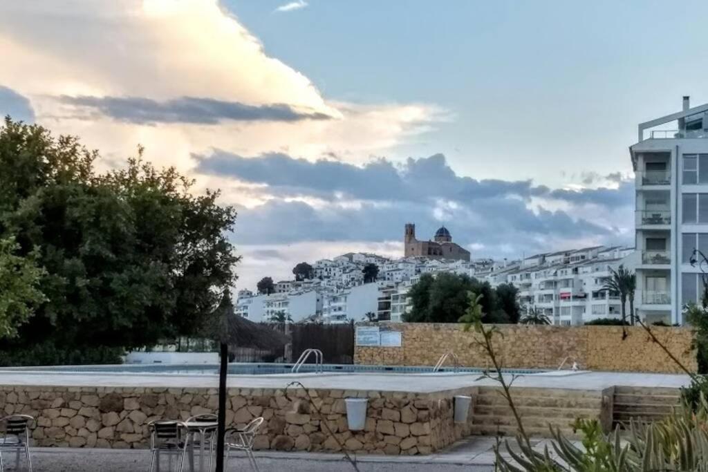 Apartment Steps From Altea Beach!! - Pool - Ac Kültér fotó